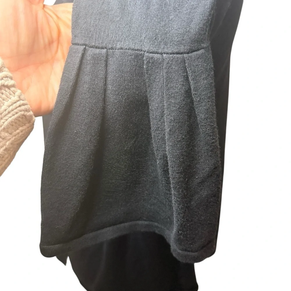 Red Brand | Open Front Cinch Waist Black Cardigan | Sz M